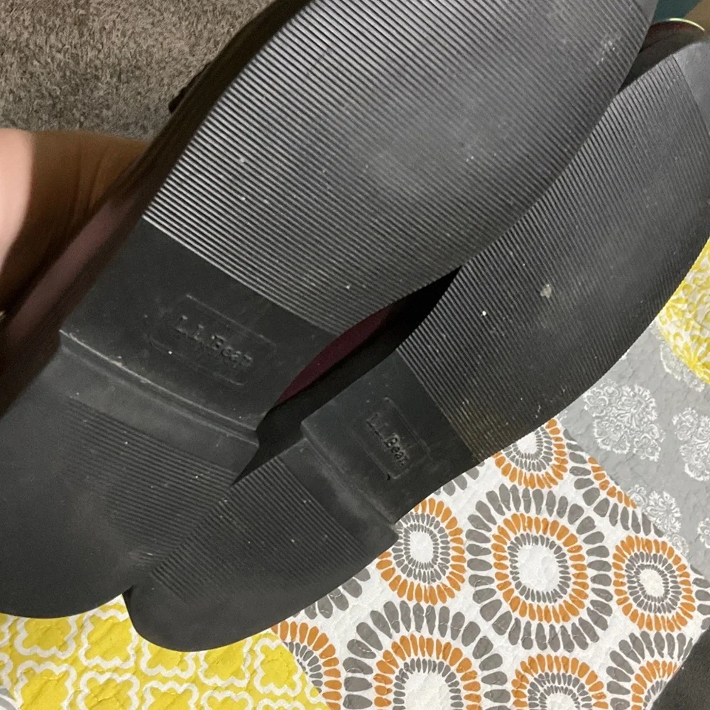 L.L. Bean Men's Penny Loafers in Deep Wine